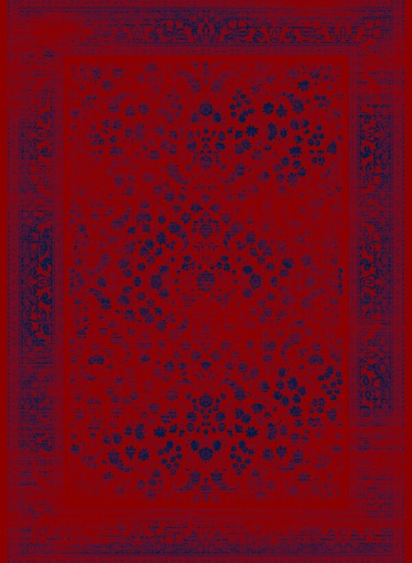 فرش 700 شانه میکروفلامنت برجسته کد 75057