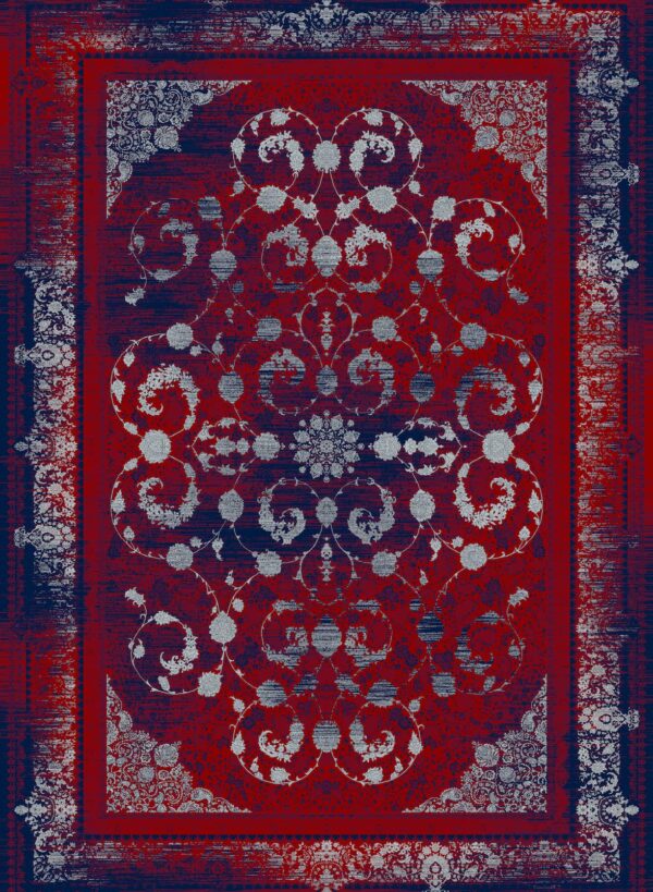 فرش 700 شانه میکروفلامنت برجسته کد 75058