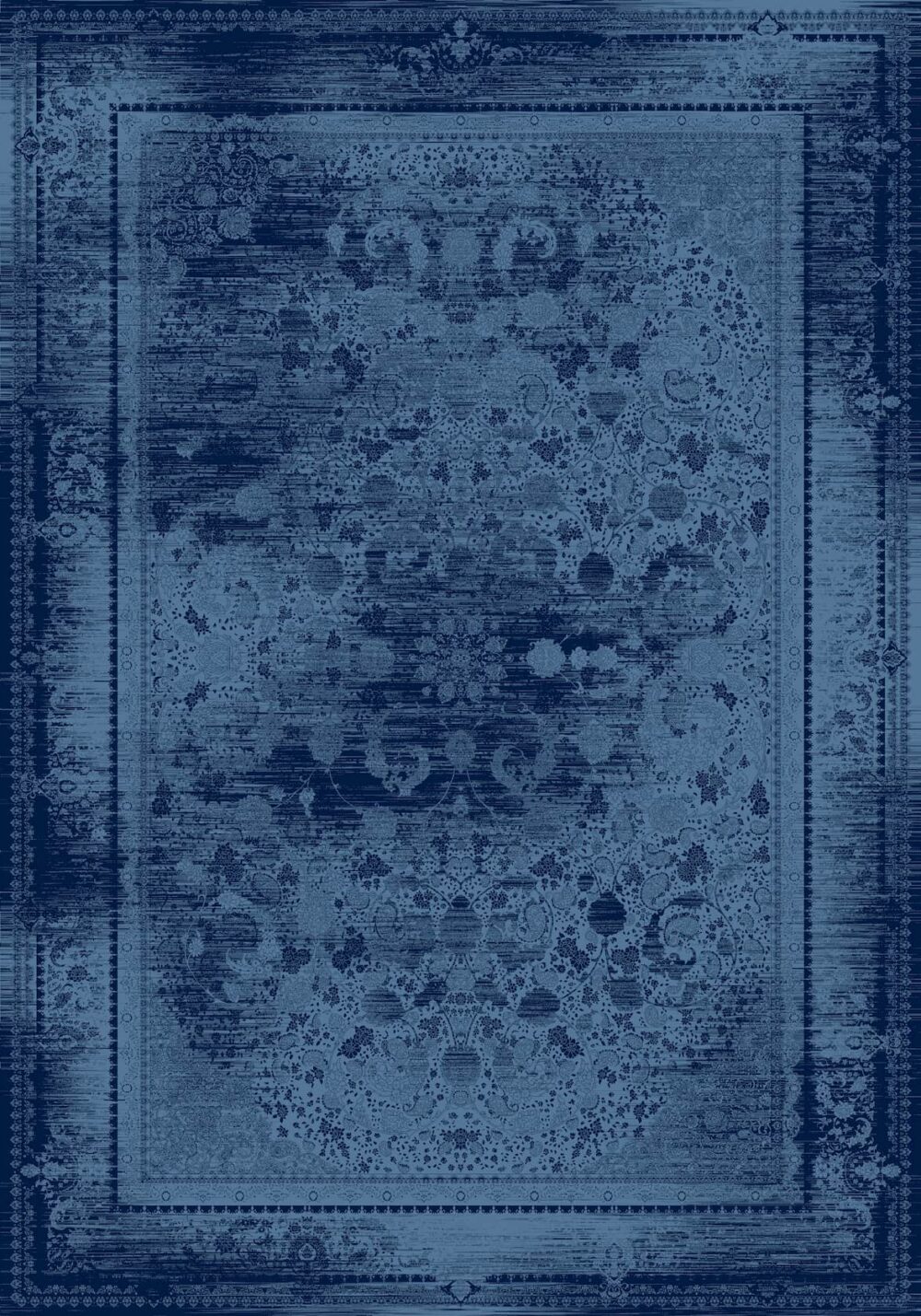 فرش 700 شانه میکروفلامنت برجسته کد 2-75058