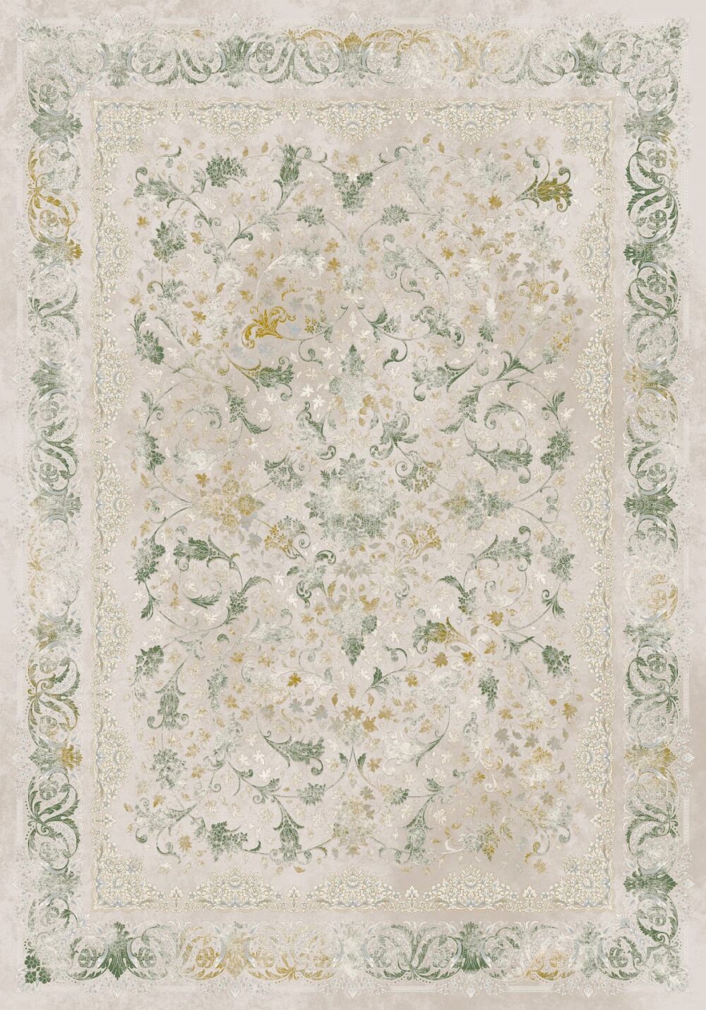 فرش 700 شانه میکروفلامنت برجسته کد 75059