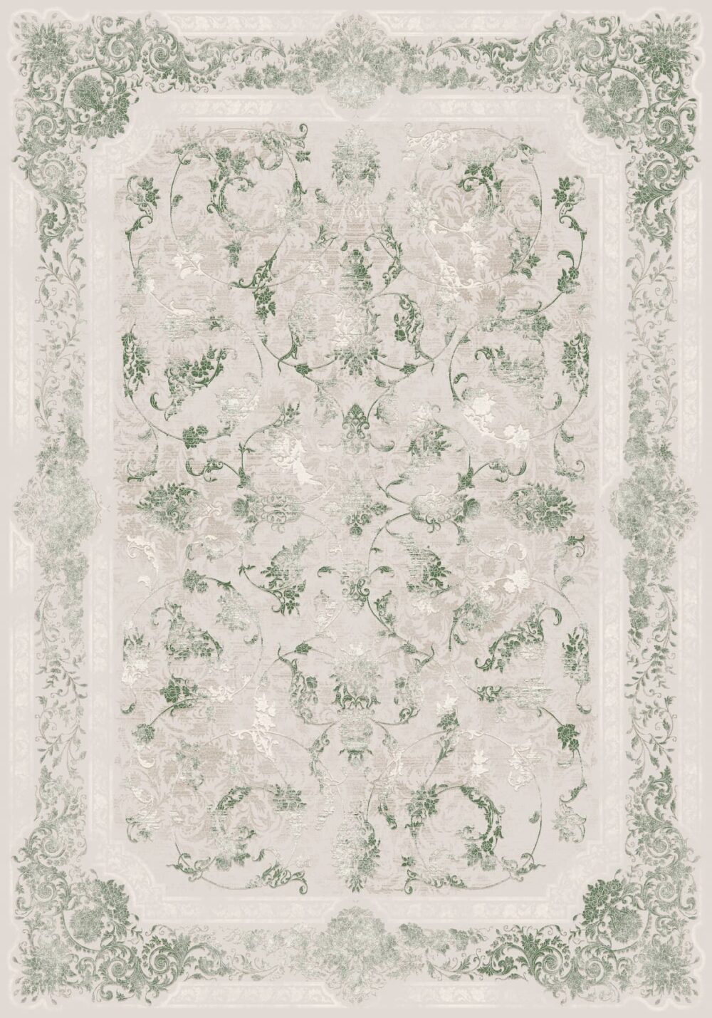 فرش 700 شانه میکروفلامنت برجسته کد 75062