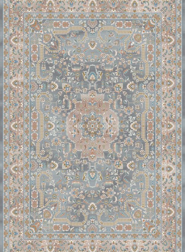 فرش 700 شانه میکرواکریلیک برجسته کد 4-80028