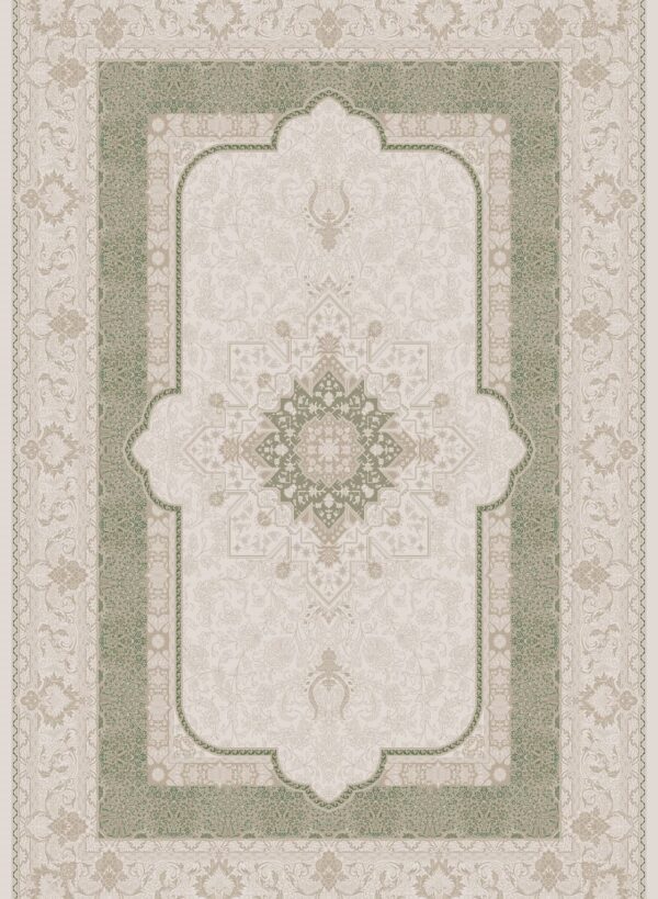 فرش 700 شانه میکروفلامنت برجسته کد 75021