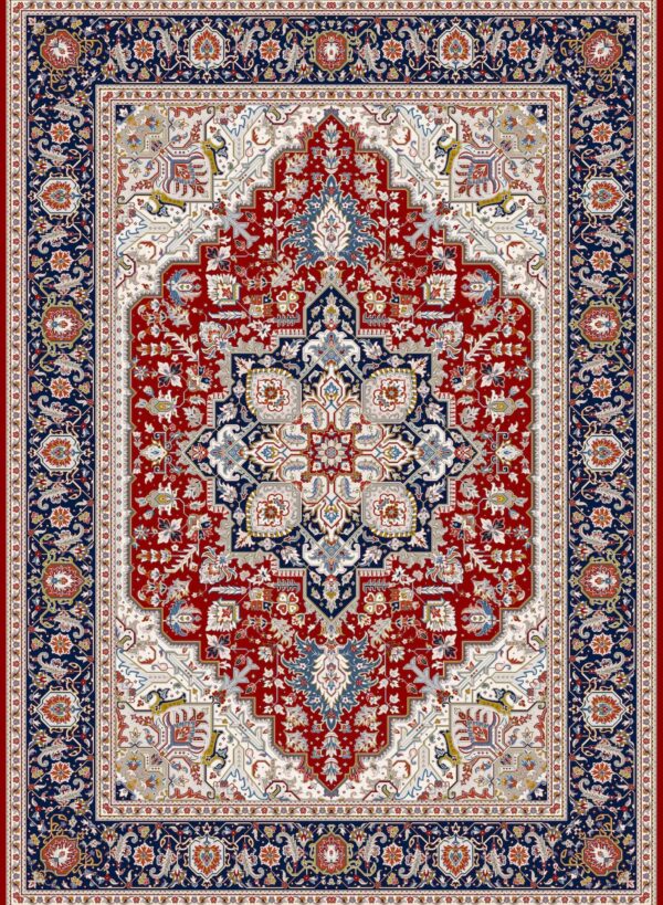 فرش 700 شانه میکروفلامنت برجسته کد 75022