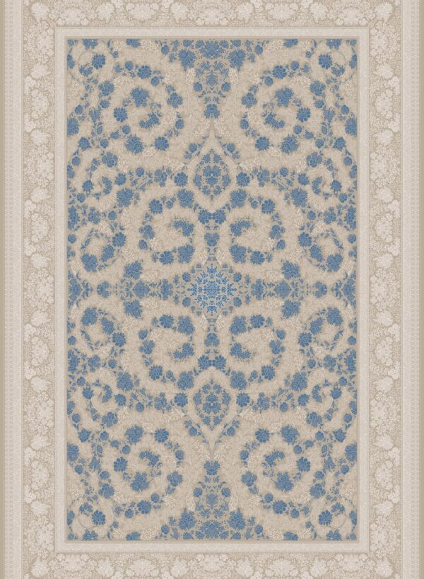 فرش 700 شانه میکروفلامنت برجسته کد 75023