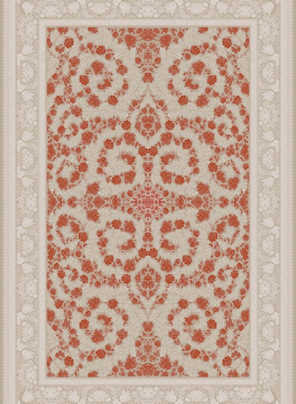 فرش 700 شانه میکروفلامنت برجسته کد 8-75023