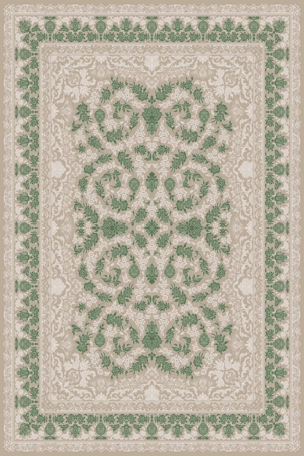 فرش 700 شانه میکروفلامنت برجسته کد 2-75024