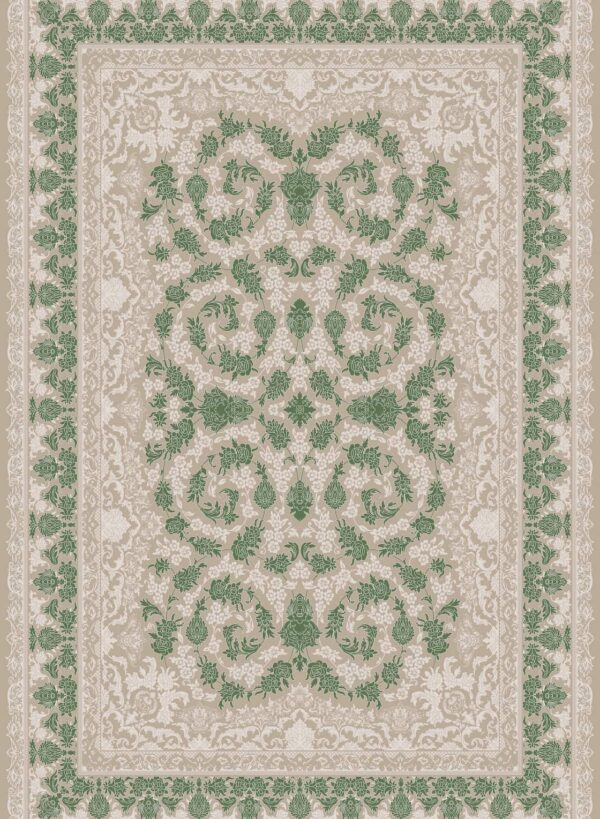 فرش 700 شانه میکروفلامنت برجسته کد 2-75024