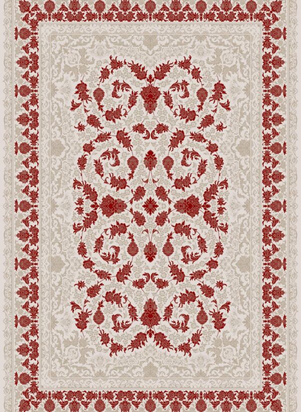 فرش 700 شانه میکروفلامنت برجسته کد 7-75024