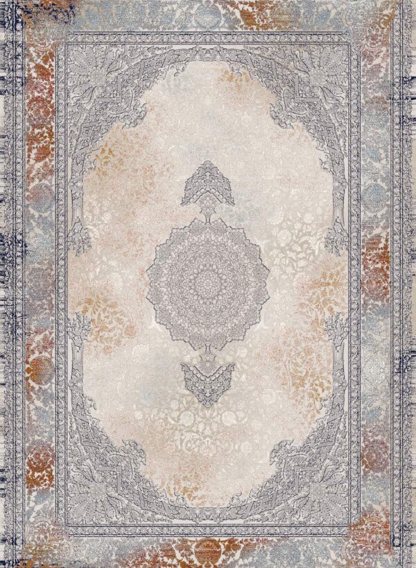 فرش 700 شانه میکروفلامنت برجسته کد 75026