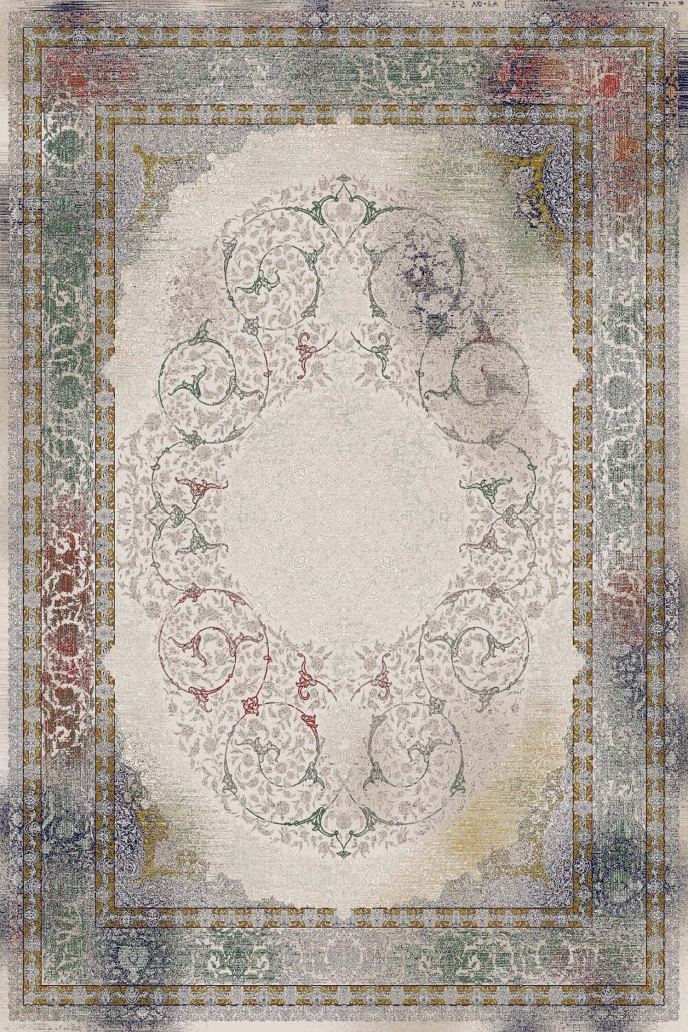 فرش 700 شانه میکروفلامنت برجسته کد 75027