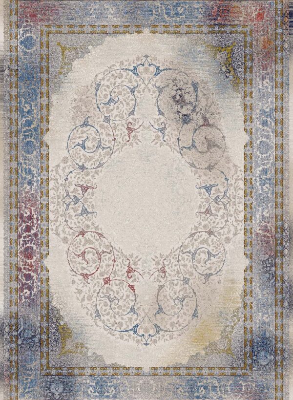 فرش 700 شانه میکروفلامنت برجسته کد 2-75027