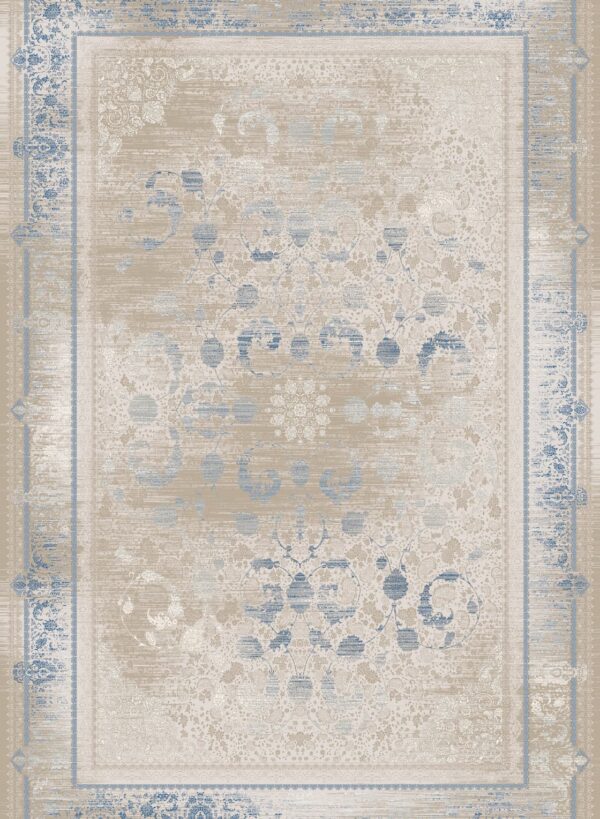 فرش 700 شانه میکروفلامنت برجسته کد 2-75036