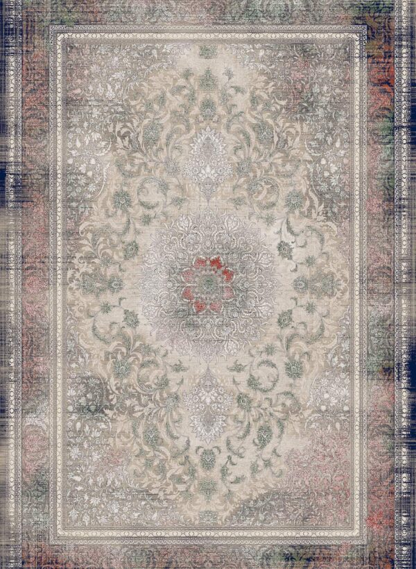 فرش 700 شانه میکروفلامنت برجسته کد 2-75046