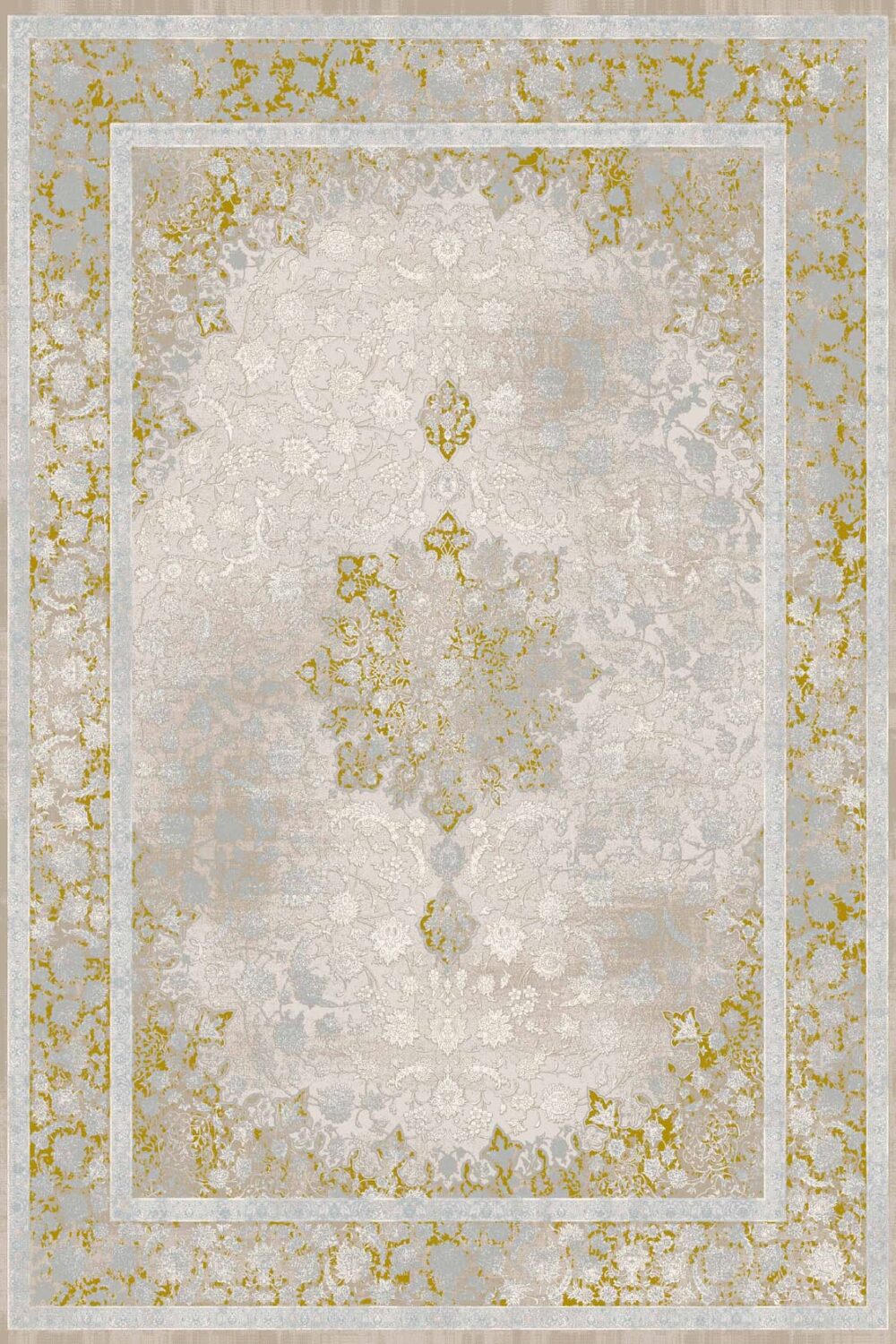 فرش 700 شانه میکروفلامنت برجسته کد 75065