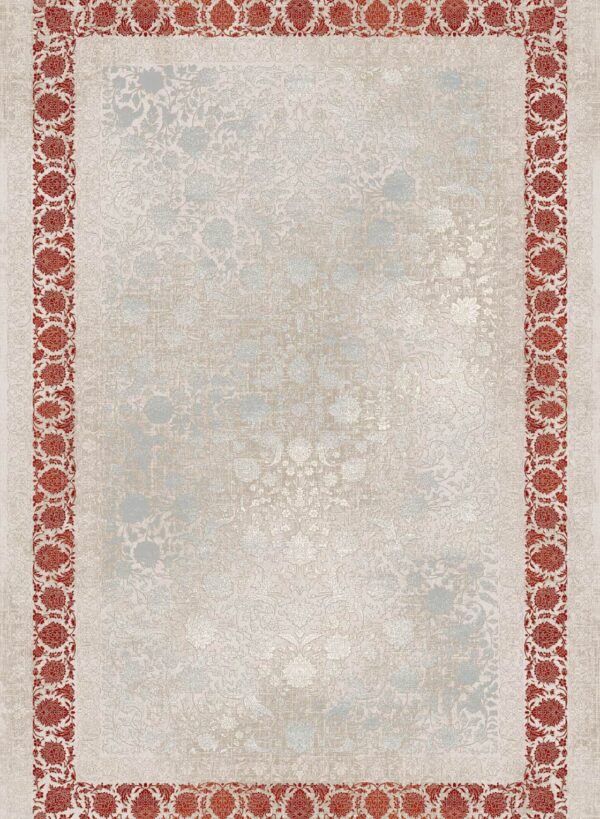 فرش 700 شانه میکروفلامنت برجسته کد 75066