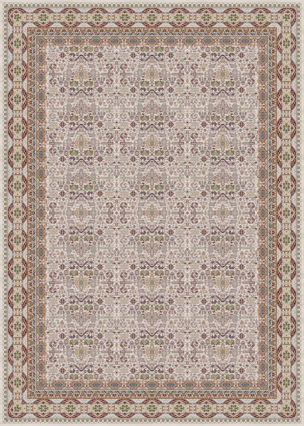 9M_F_1200026_BEIGE فرش1200شانه بژ