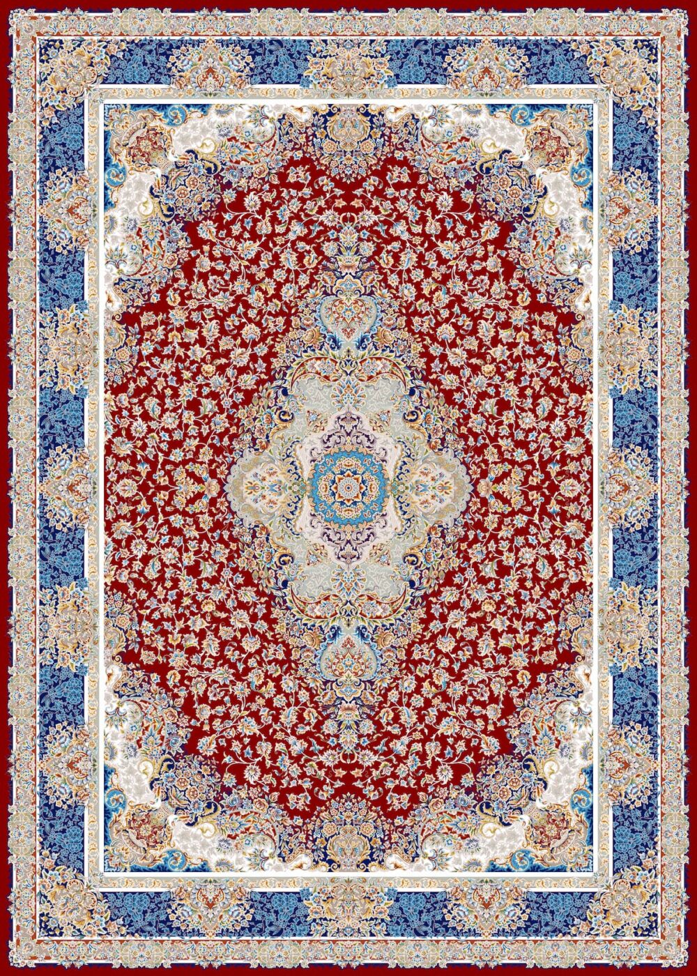9M_F_1200030_RED فرش1200شانه لاکی
