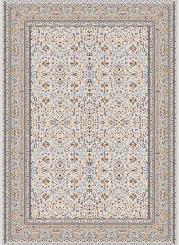 فرش 700 شانه میکروفلامنت برجسته کد 2-T750106