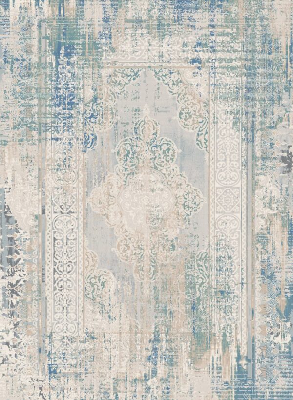 فرش 700 شانه میکرواکریلیک برجسته کد 80022