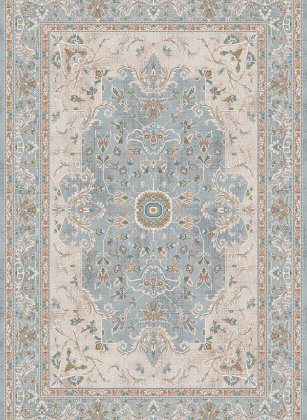 فرش 700 شانه میکرواکریلیک برجسته کد 3-80032