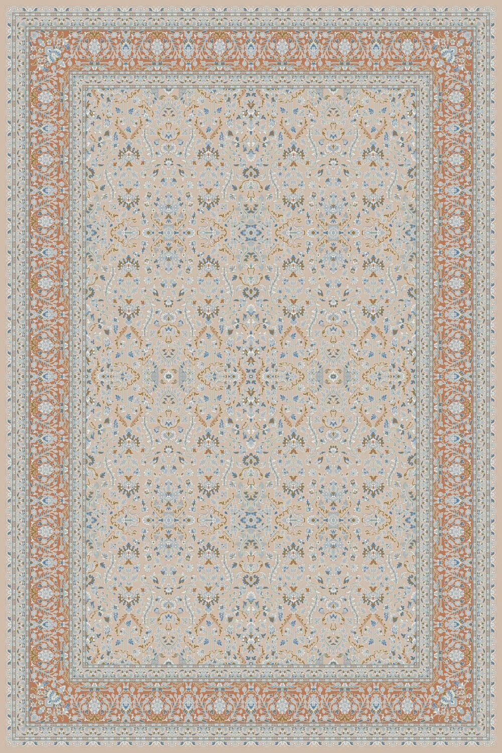 فرش 700 شانه میکرواکریلیک برجسته کد 80033