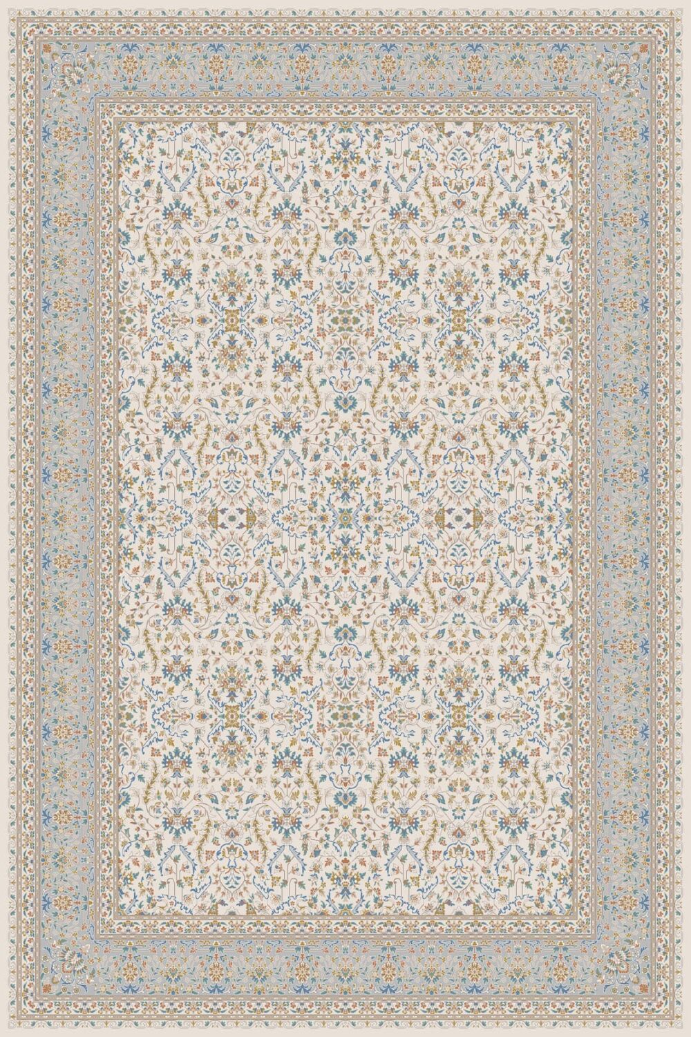 فرش 700 شانه میکرواکریلیک برجسته کد 2-80033