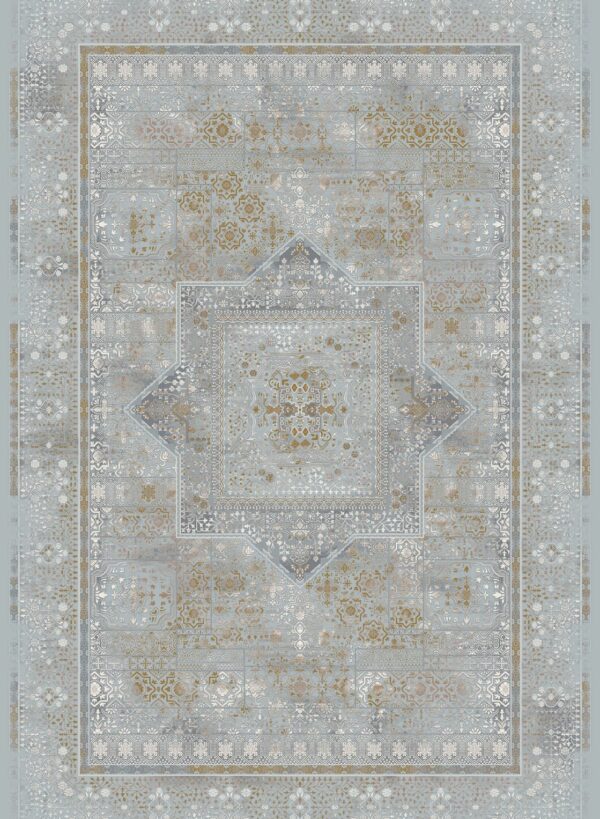 فرش 700 شانه میکرواکریلیک برجسته کد 8-8005