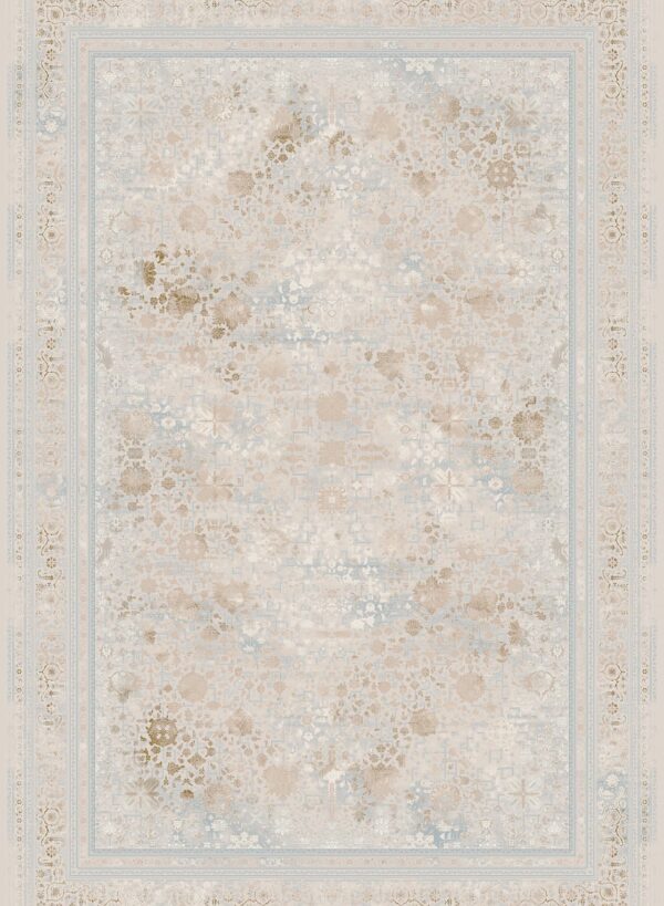 فرش 700 شانه میکرواکریلیک برجسته کد 6-8006