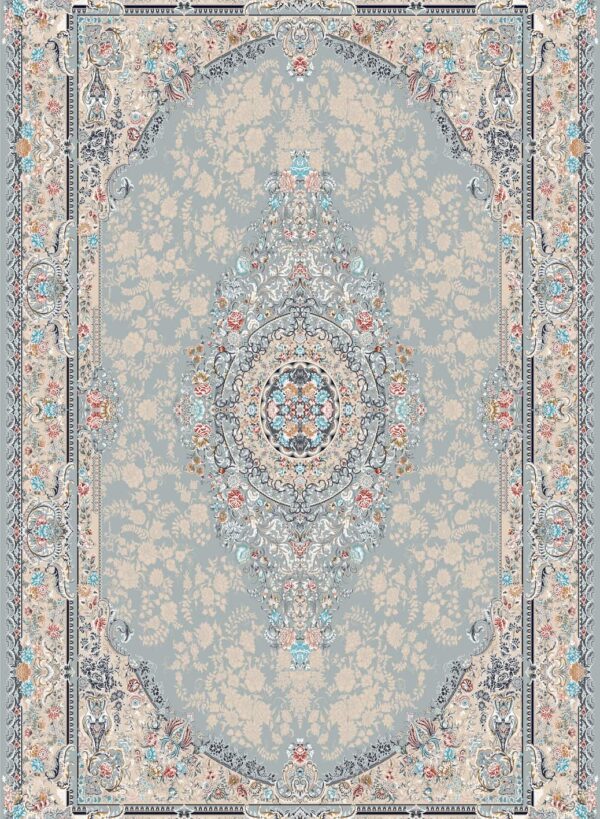 فرش 700 شانه اکریلیک برجسته طرح آینا N