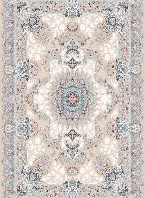 فرش 700 شانه اکریلیک برجسته طرح سیمین B