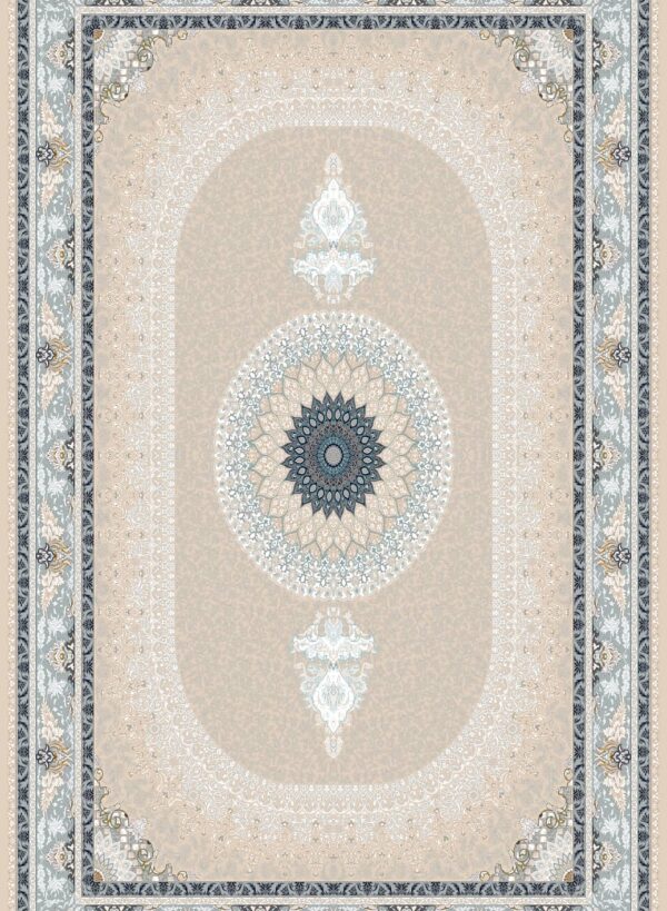 فرش 700 شانه اکریلیک برجسته طرح بردیا B