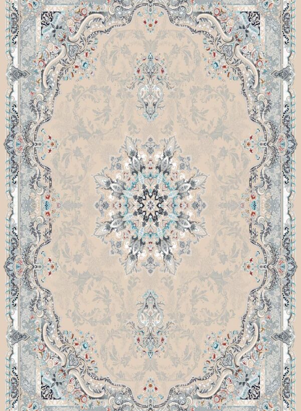 فرش 700 شانه اکریلیک برجسته طرح الیزه B