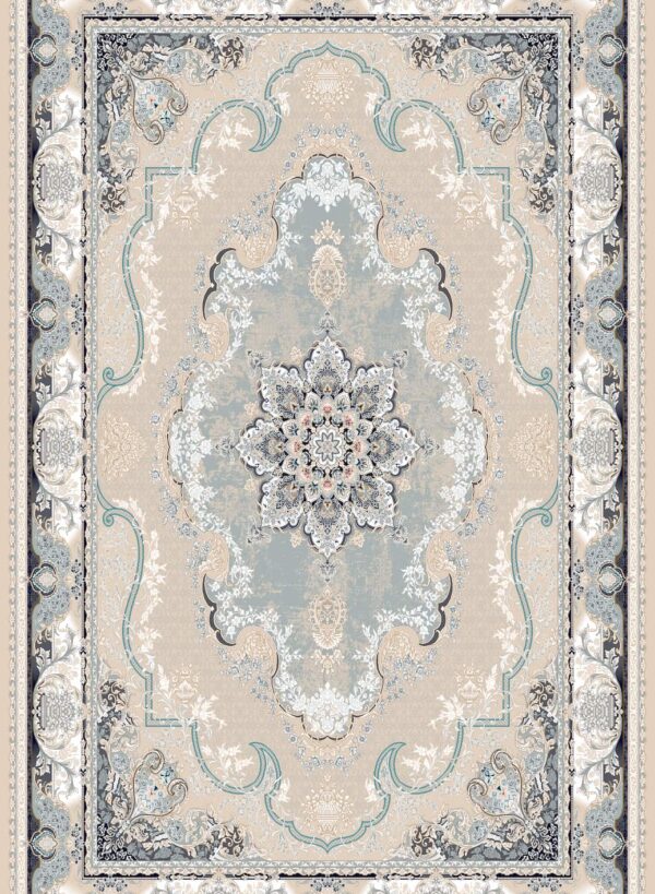 فرش 700 شانه اکریلیک برجسته طرح مایا B