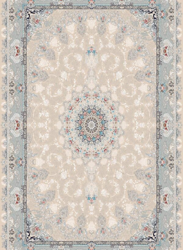 فرش 700 شانه اکریلیک برجسته طرح نوروز B