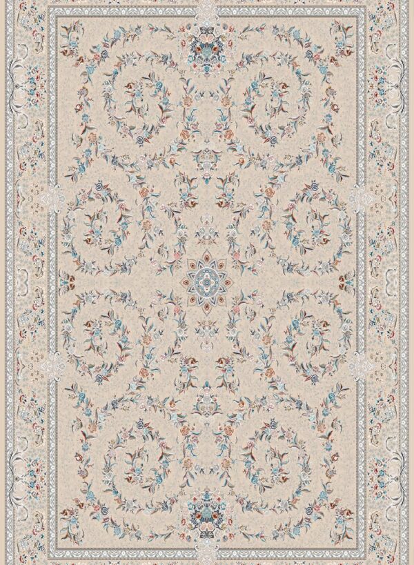 فرش 700 شانه اکریلیک برجسته طرح صدف B