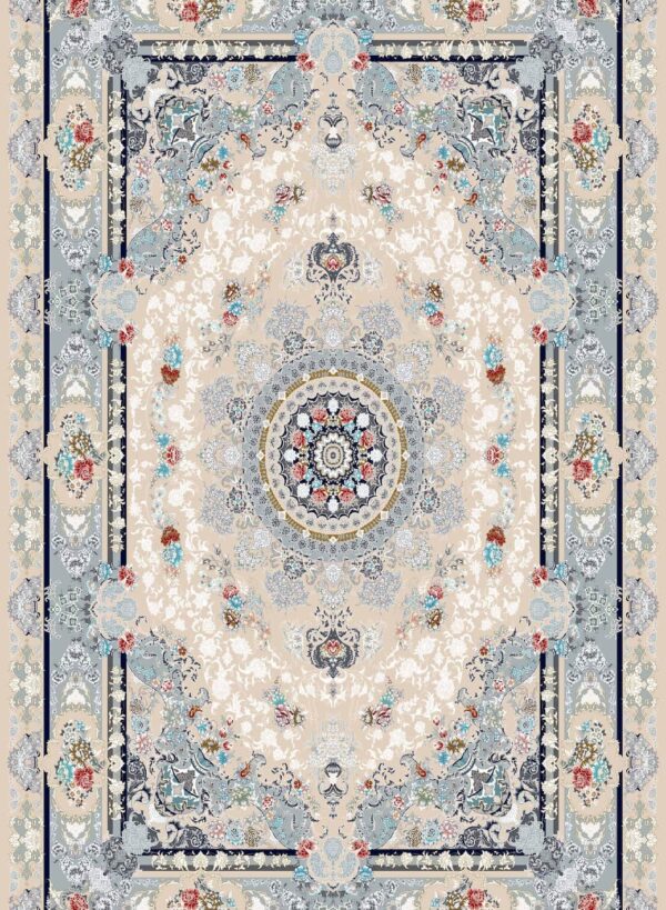 فرش 700 شانه اکریلیک برجسته طرح سارا B