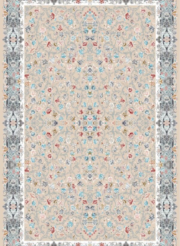 فرش 700 شانه اکریلیک برجسته طرح یارا B