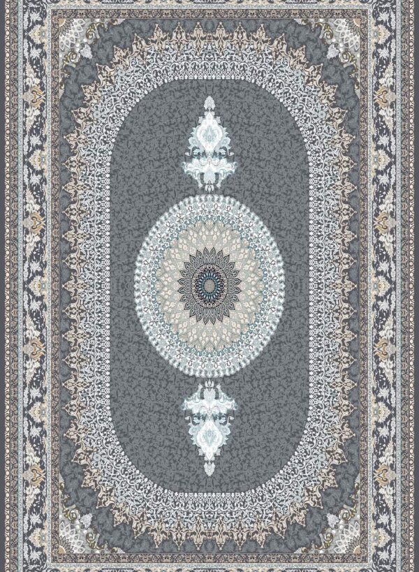 فرش 700 شانه اکریلیک برجسته طرح بردیا F