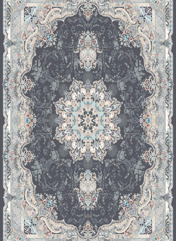 فرش 700 شانه اکریلیک برجسته طرح الیزه F