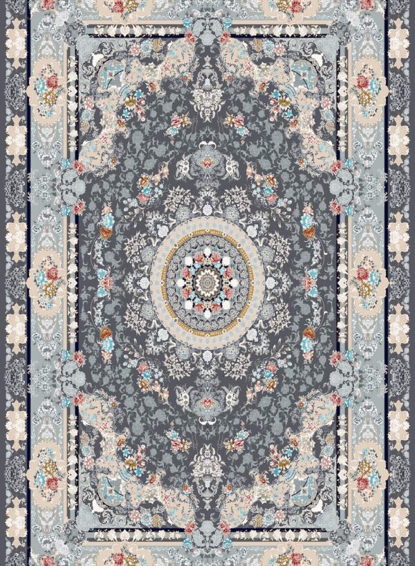 فرش 700 شانه اکریلیک برجسته طرح سارا F