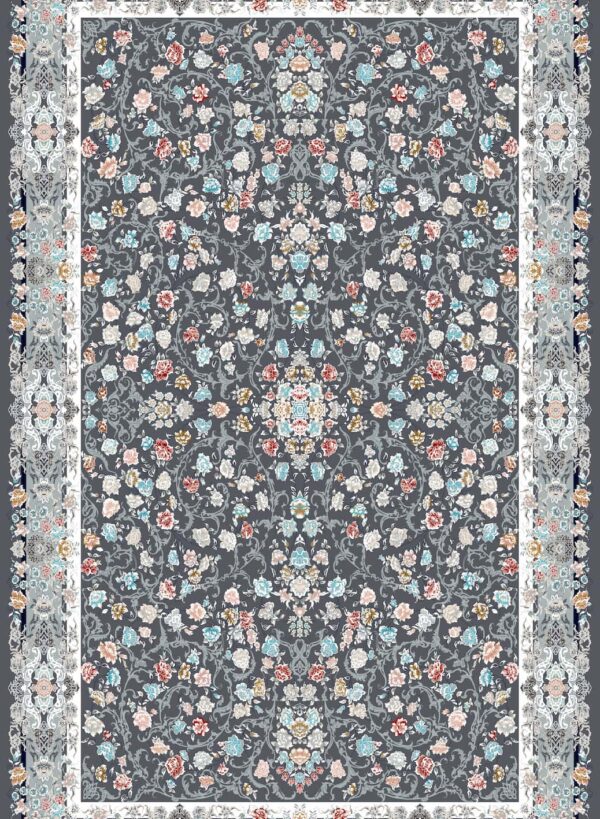 فرش 700 شانه اکریلیک برجسته طرح یارا F