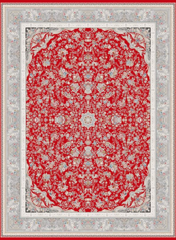 فرش 1200 شانه برجسته کد 120012 قرمز