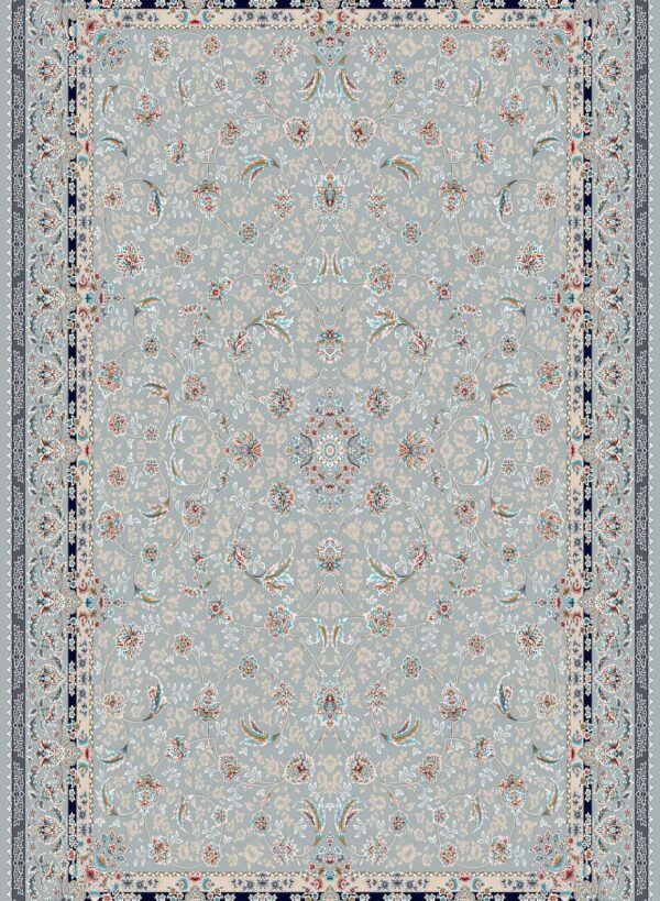 فرش 700 شانه اکریلیک برجسته طرح آذین N