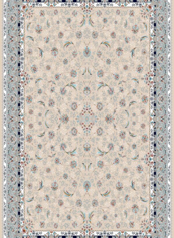 فرش 700 شانه اکریلیک برجسته طرح آذین B