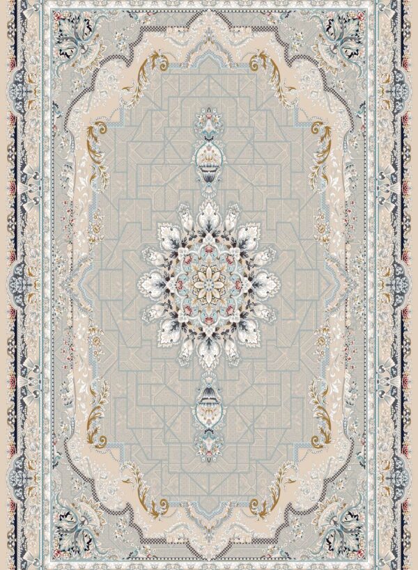 فرش 700 شانه اکریلیک برجسته طرح کیمیا B