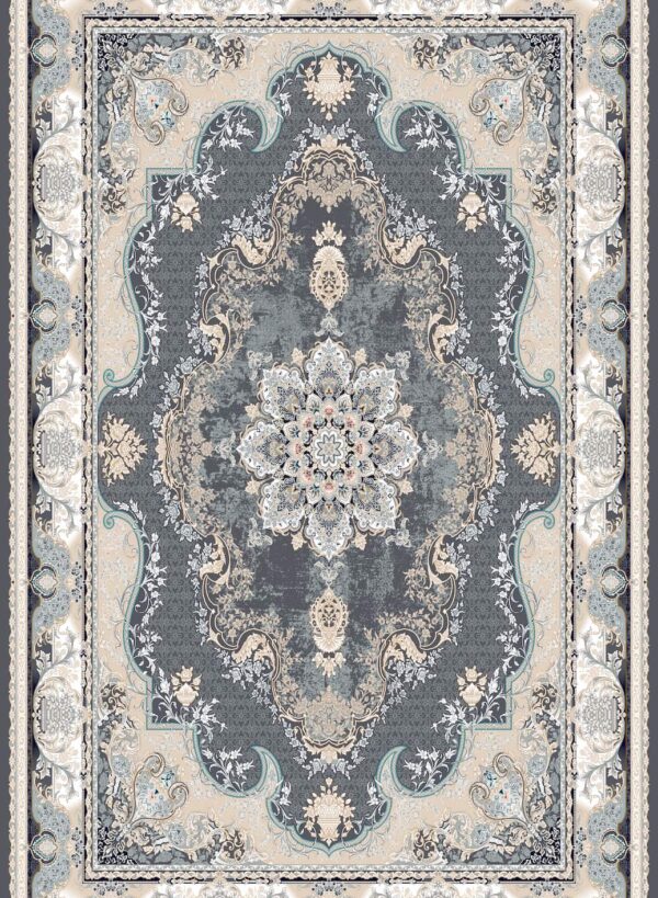 فرش 700 شانه اکریلیک برجسته طرح مایا F