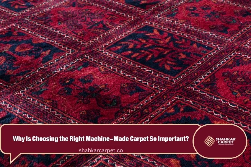 Why Is Choosing the Right Machine-Made Carpet So Important?